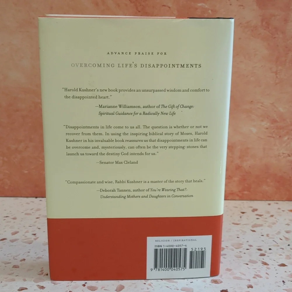 Overcoming Life's Disappointments | Harol S. Kushner | Knoff | Hardcover